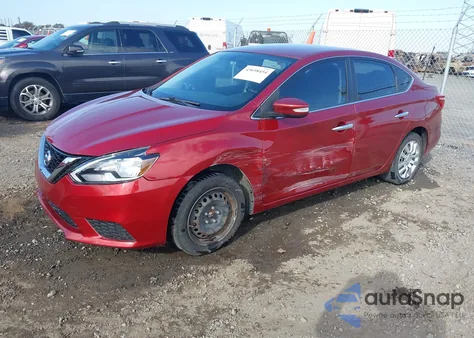 2016 Nissan Sentra Fe+ S/S/Sl/Sr/Sv from USA, damaged, VIN 3N1AB7APXGL656385